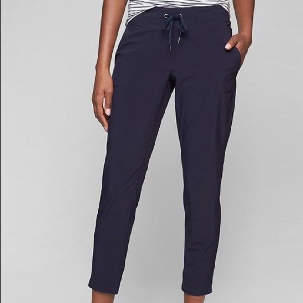 Athleta midtown ankle pant navy